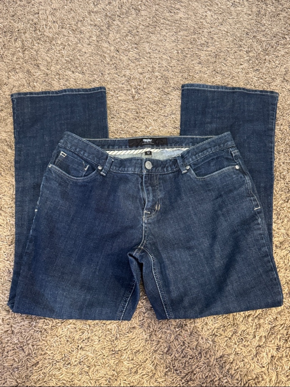 Mossimo Supply Co. Dark Indigo Bootcut Jeans